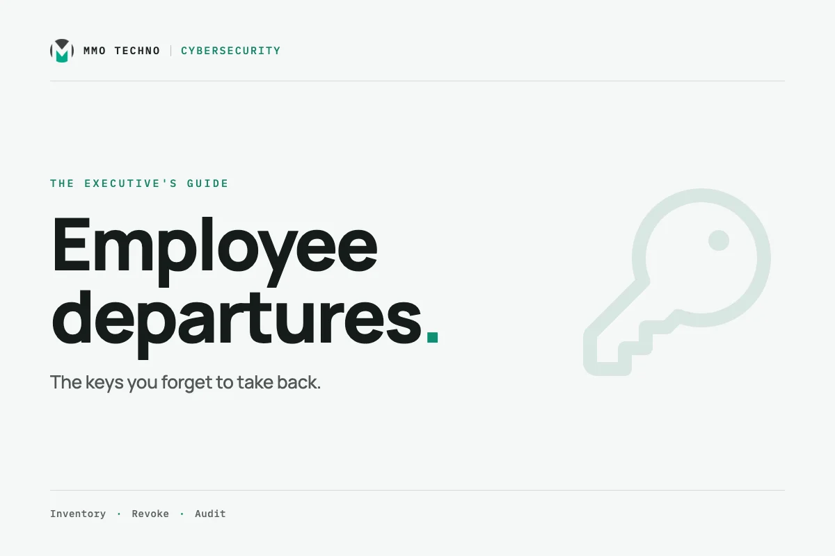 Employee departures: the keys nobody remembers to collect