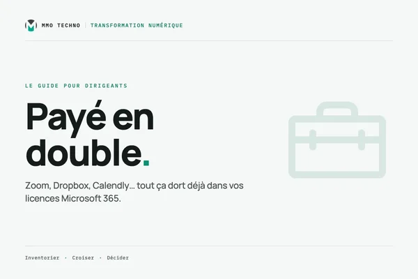 Microsoft 365 : la transformation numérique que vous payez déjà
