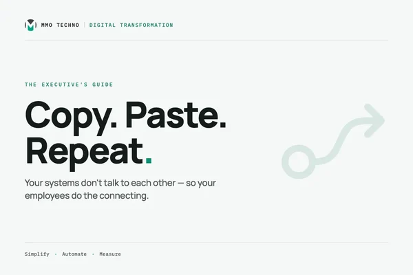 Automation: the 1,000 copy-pastes your team does every week